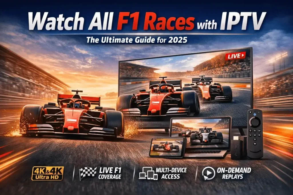 Watch All F1 Races with IPTV: The Ultimate Guide for 2025